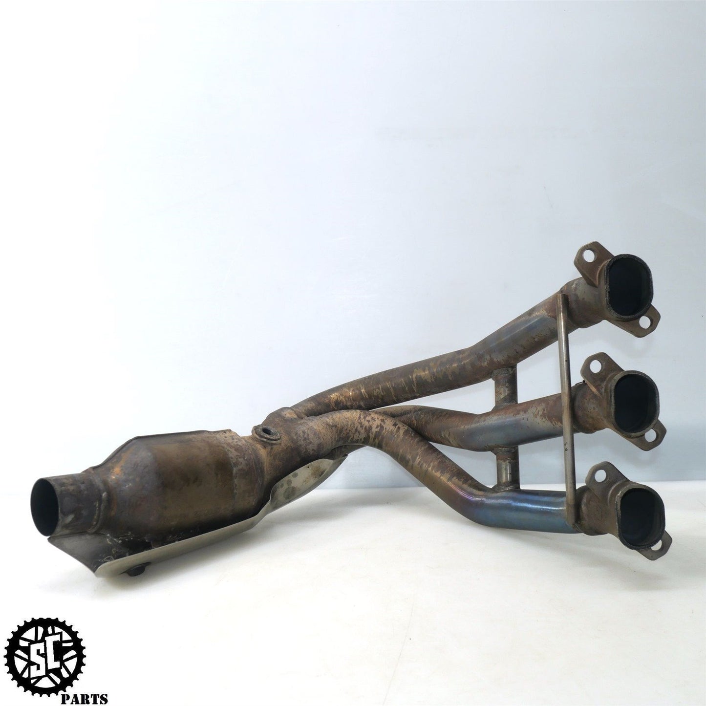 2015 TRIUMPH STREET TRIPLE 675 EXHAUST HEADER MANIFOLD PIPE T22