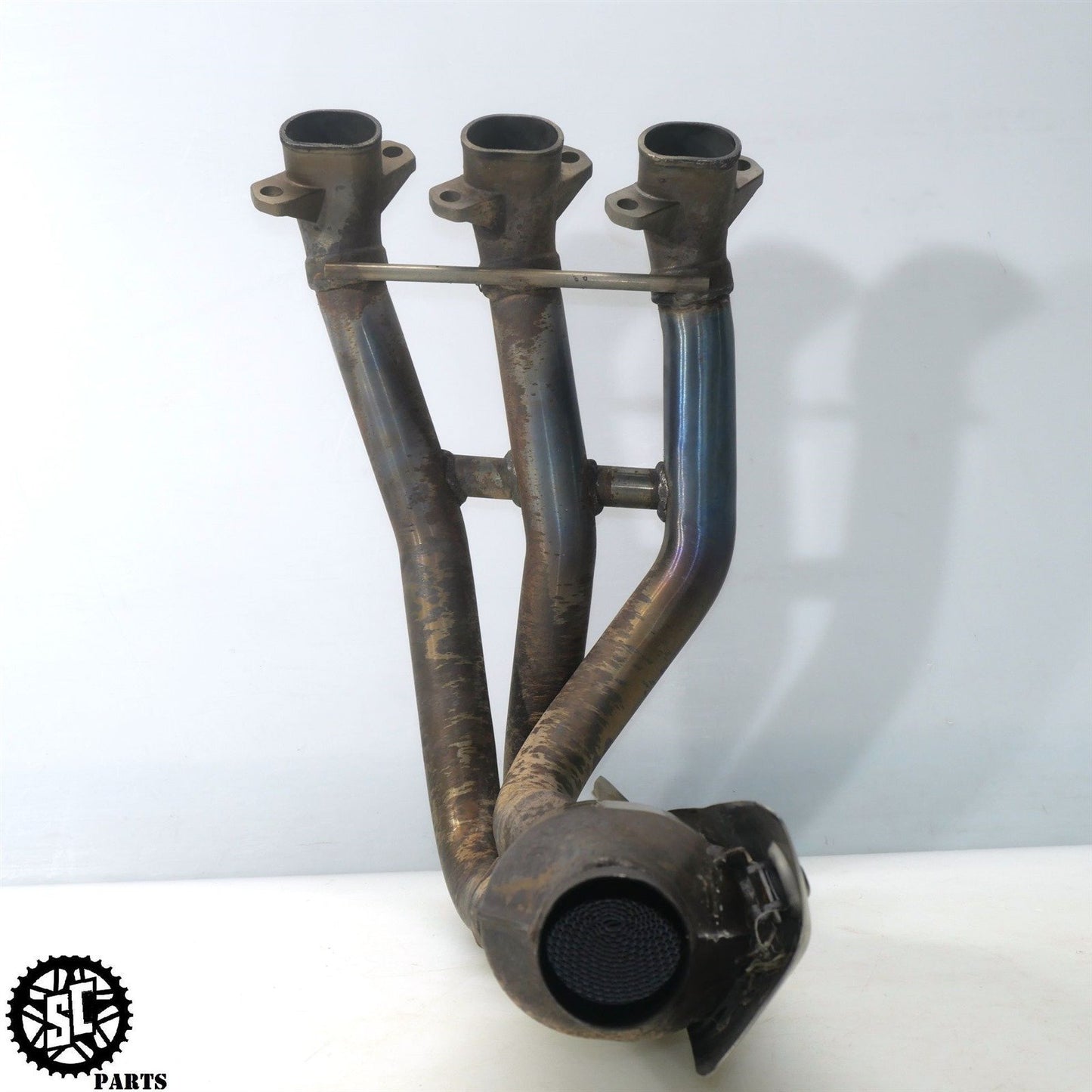 2015 TRIUMPH STREET TRIPLE 675 EXHAUST HEADER MANIFOLD PIPE T22