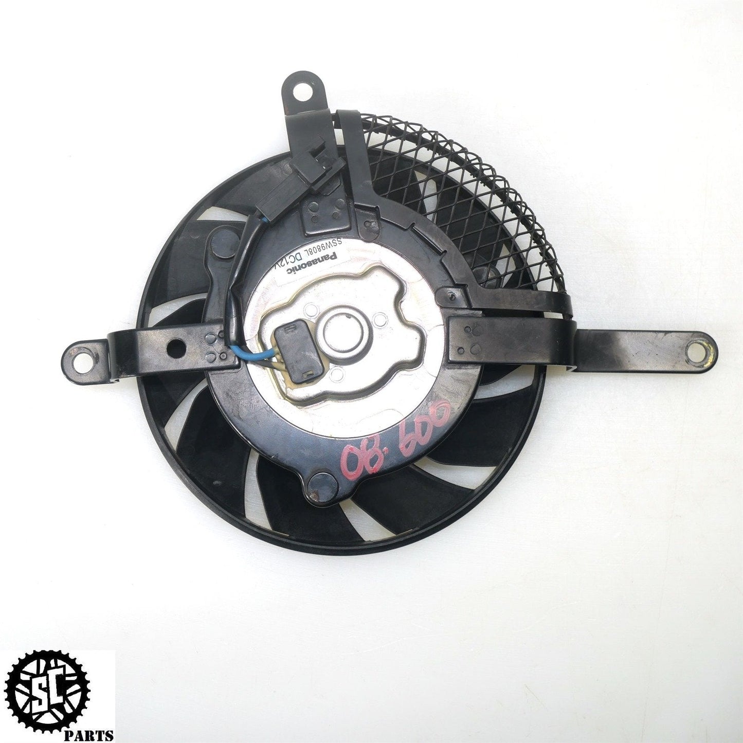 2008 SUZUKI GSXR 600 COOLING FAN S70