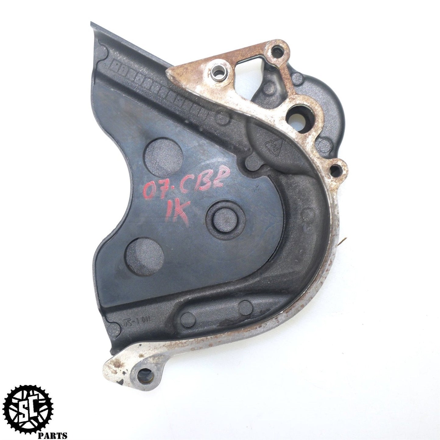 2007 HONDA CBR1000RR ENGINE SPROCKET COVER H10