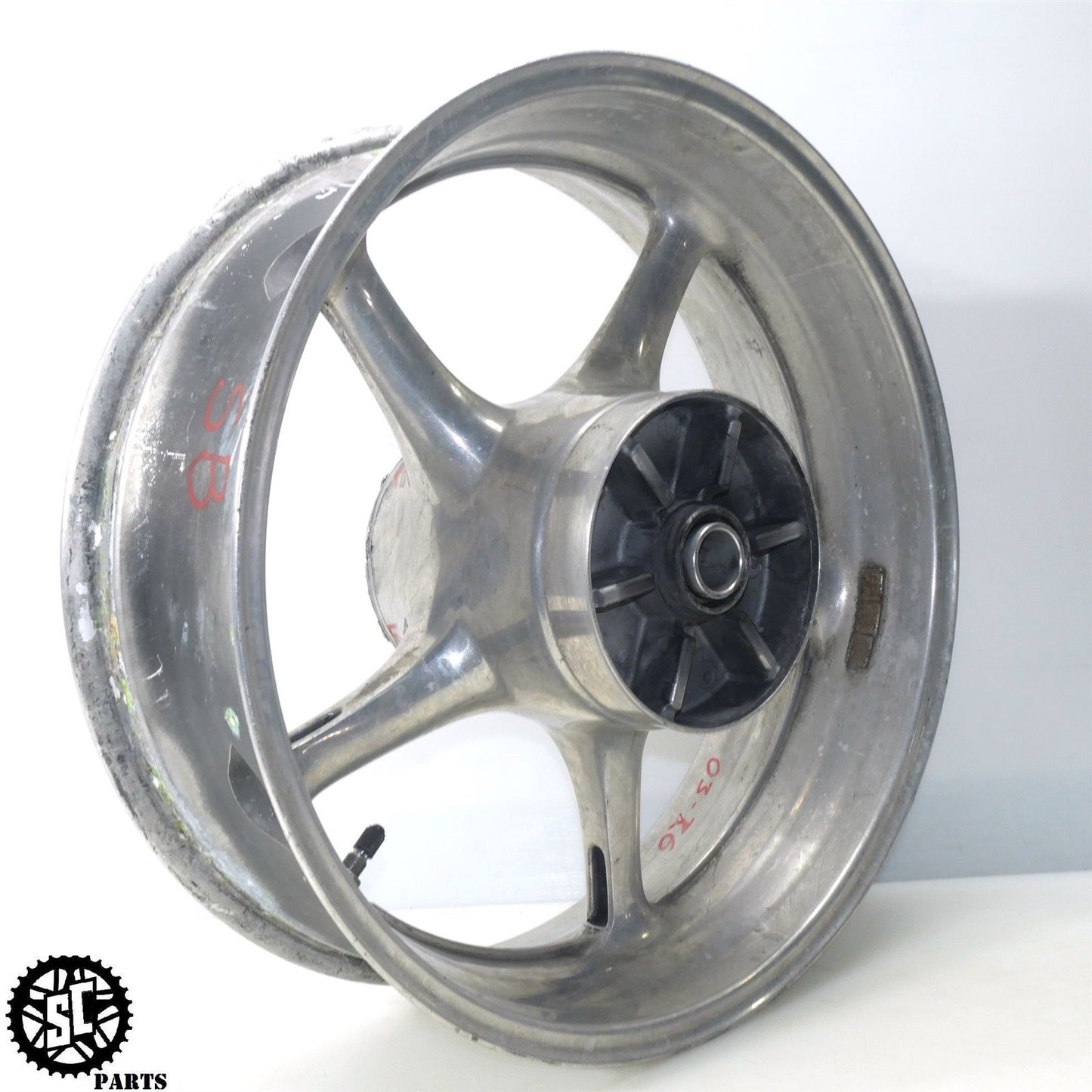 2003 YAMAHA YZF R6 REAR WHEEL RIM SB Y11