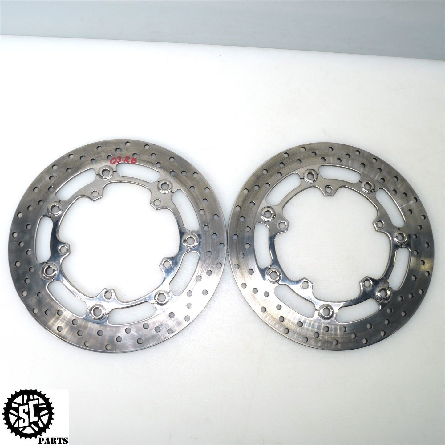 2003 YAMAHA YZF R6 FRONT BRAKE ROTOR DISC CHROME Y11