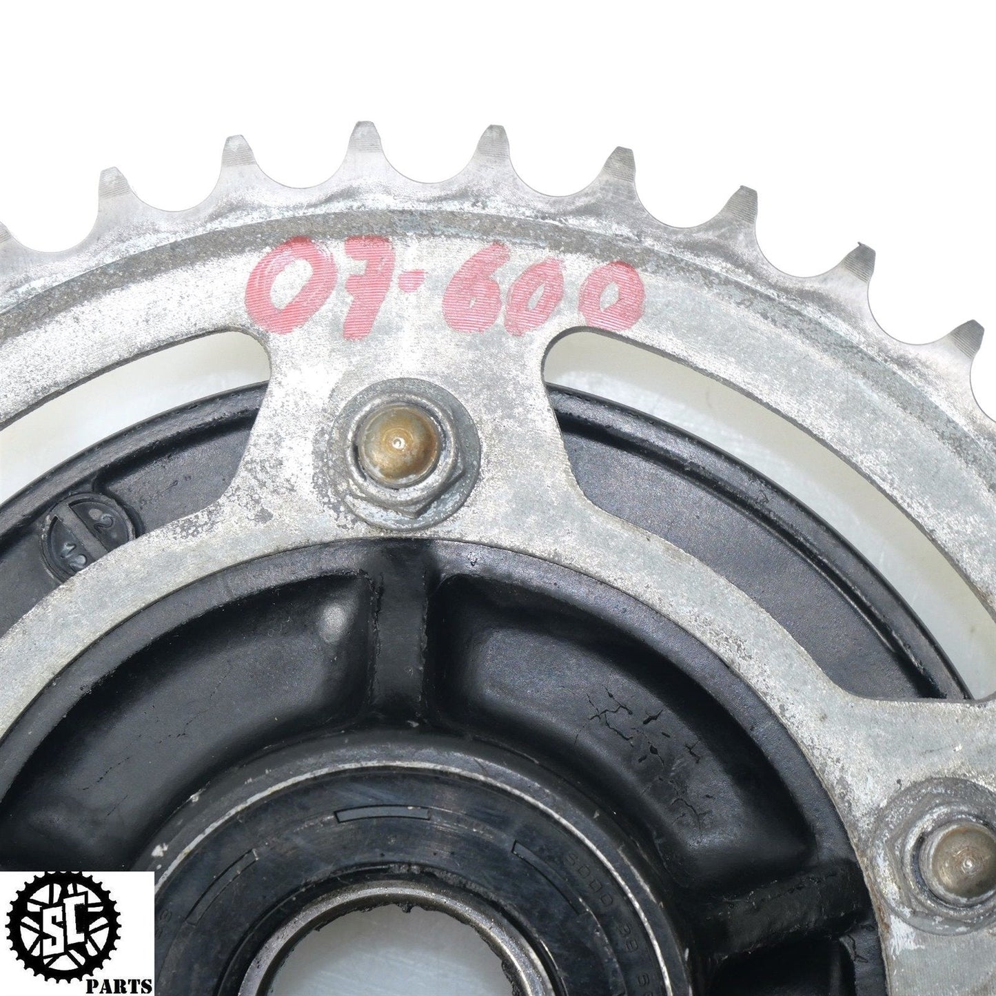 2007 SUZUKI GSXR 600 750 REAR WHEEL HUB S24