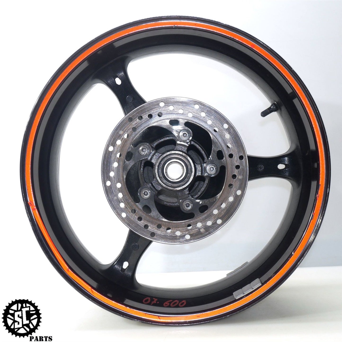 2007 SUZUKI GSXR 600 750 REAR WHEEL RIM SB S67