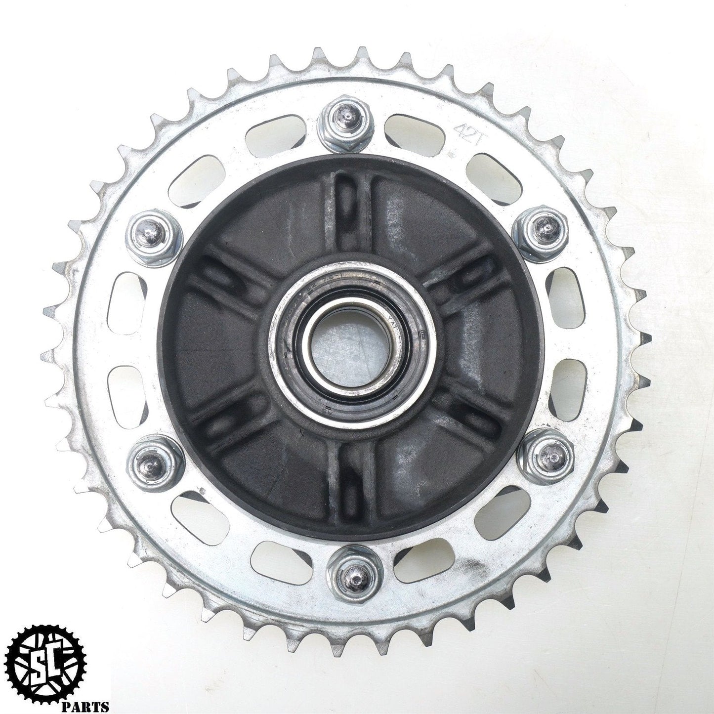 2009 HONDA CBR 600RR REAR WHEEL HUB 42T H33