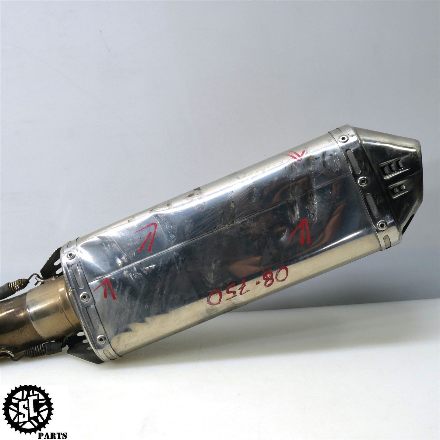 2008 SUZUKI GSXR 600 750 YOSHIMURA EXHAUST SLIP ON S34