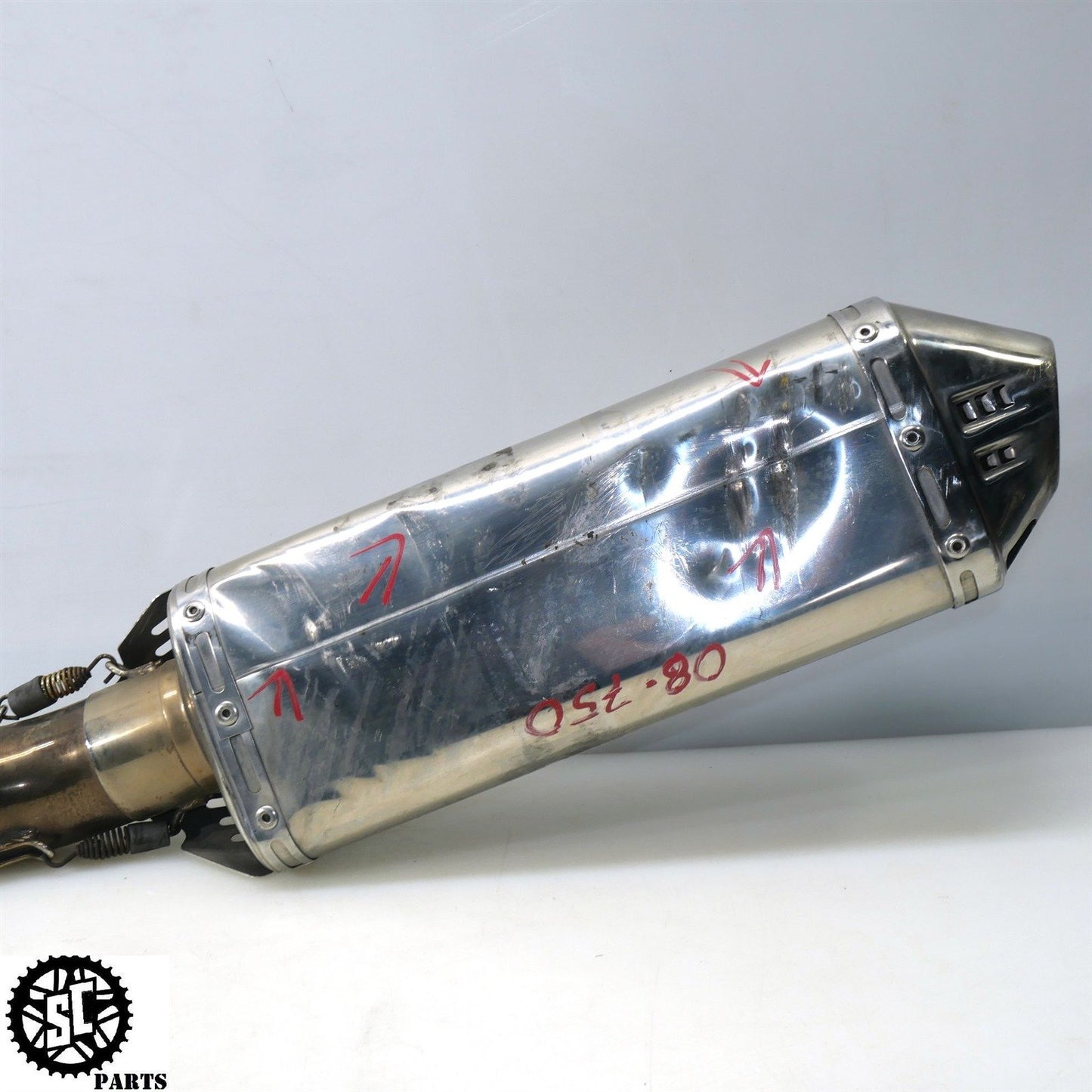 2008 SUZUKI GSXR 600 750 YOSHIMURA EXHAUST SLIP ON S34