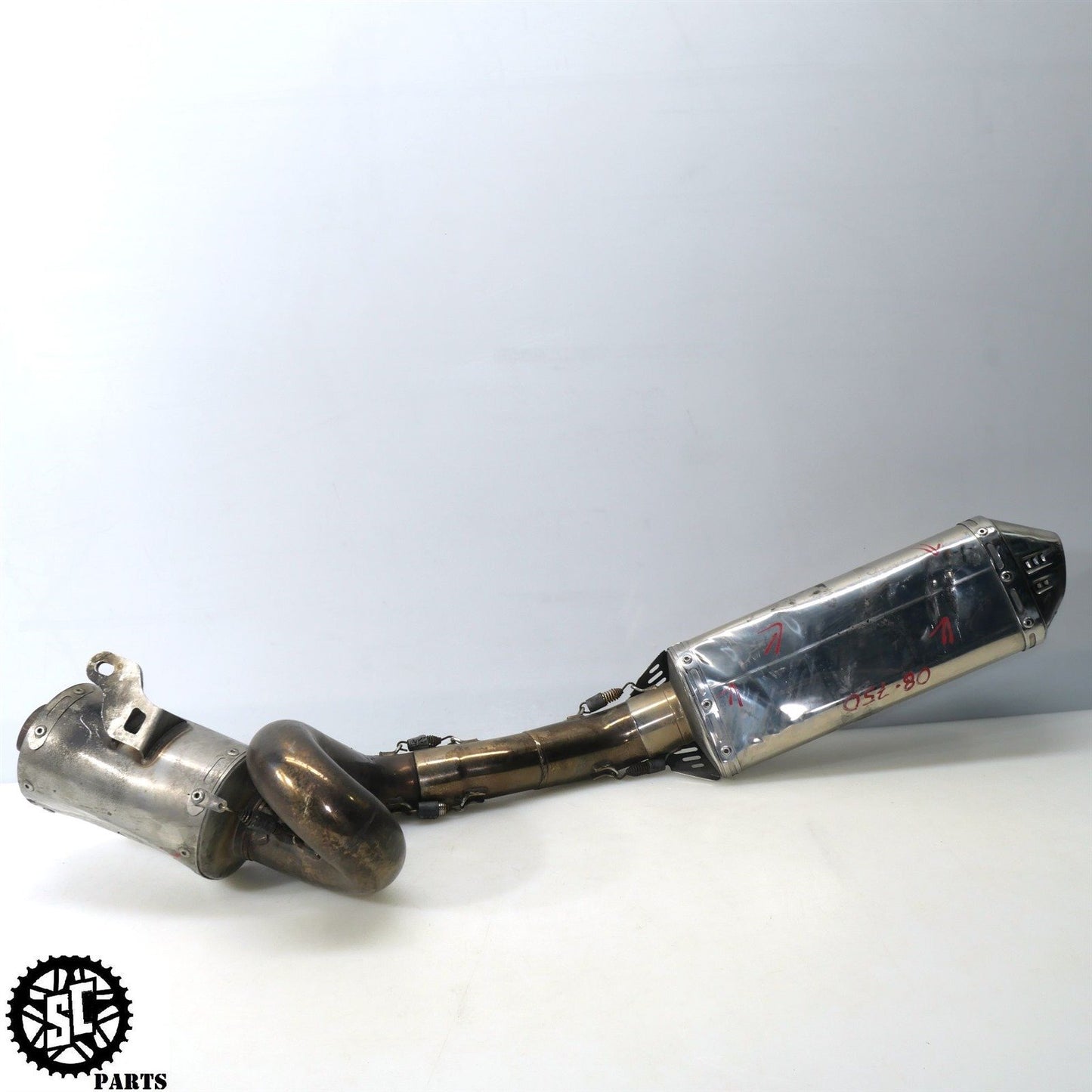 2008 SUZUKI GSXR 600 750 YOSHIMURA EXHAUST SLIP ON S34