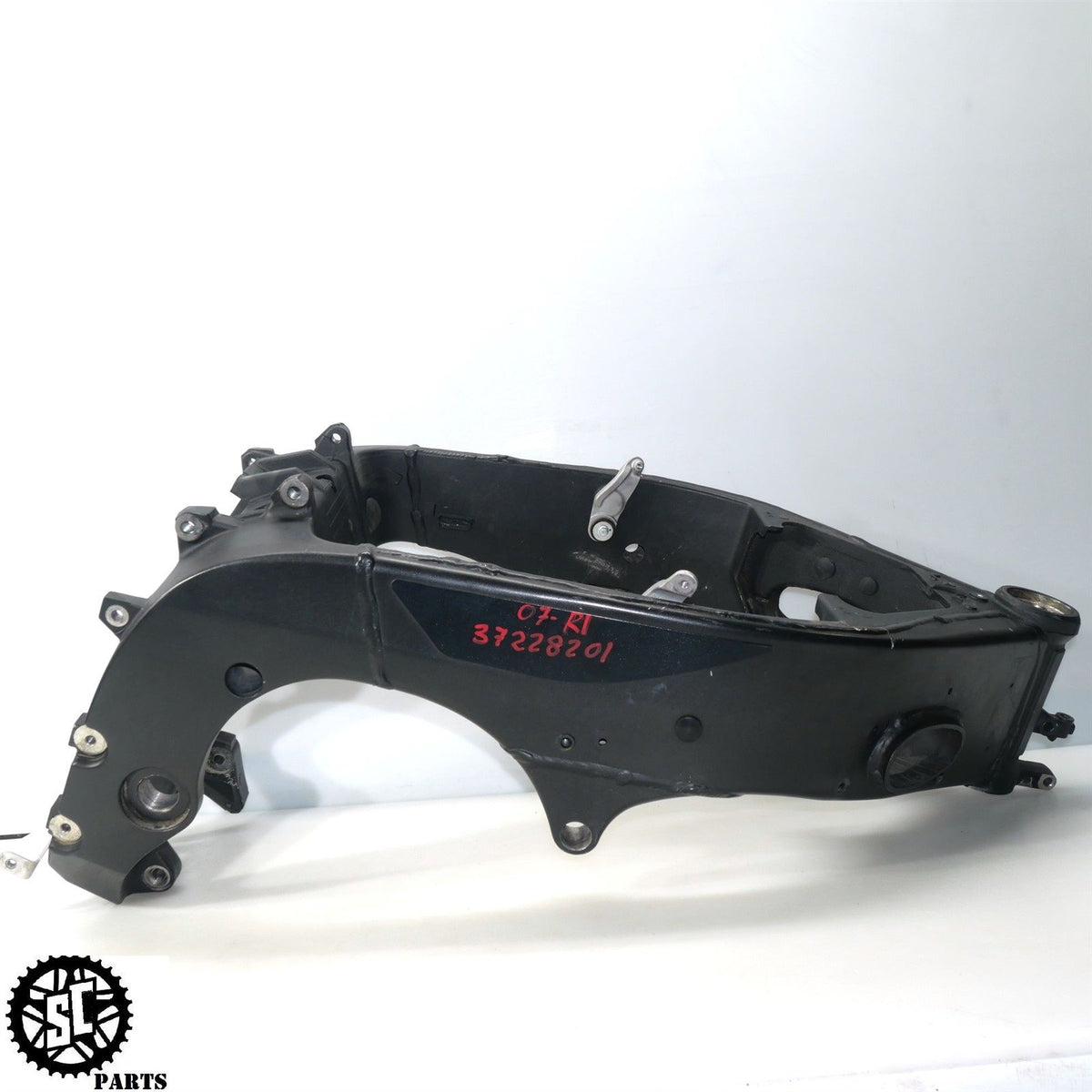 Frame R1 Car 2007-2008 YAMAHA YZF R1 FRAME CHASSIS *S* Y10 – SALVAGECYCLEPARTS