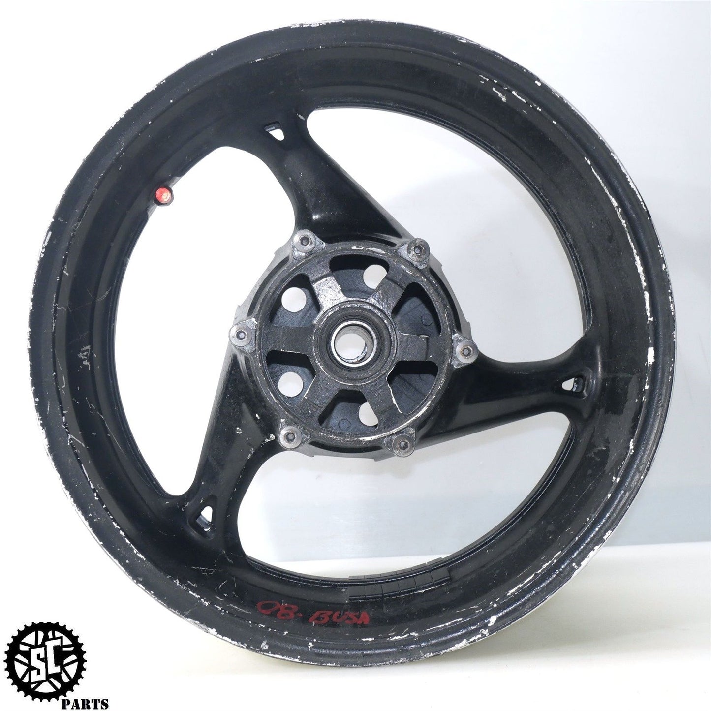 2008 SUZUKI GSX1300R HAYABUSA REAR WHEEL RIM SB S63