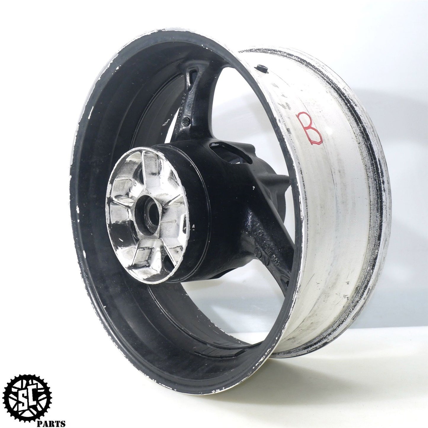 2008 SUZUKI GSX1300R HAYABUSA REAR WHEEL RIM SB S63