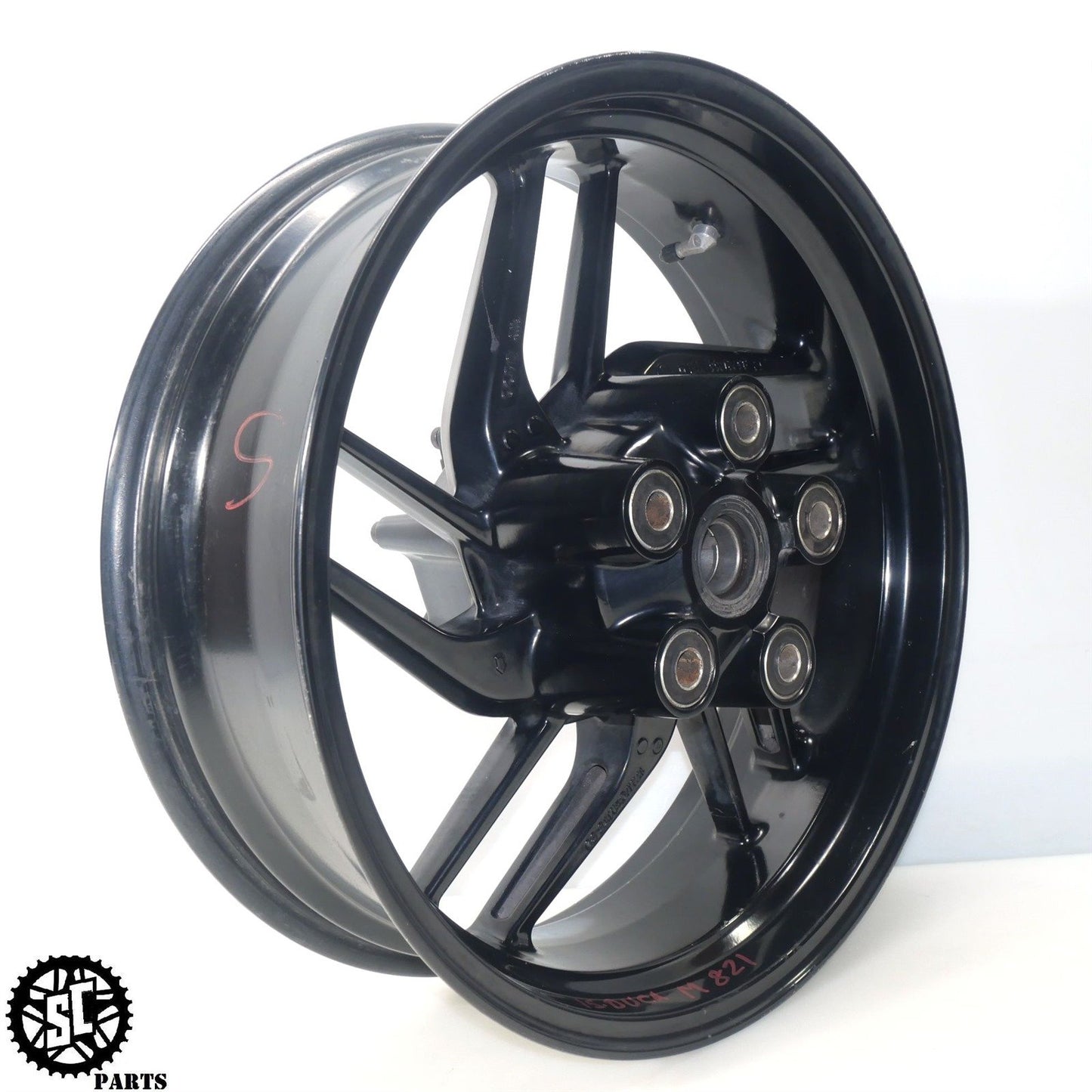 2015 DUCATI MONSTER 821 REAR WHEEL RIM STRAIGHT D28