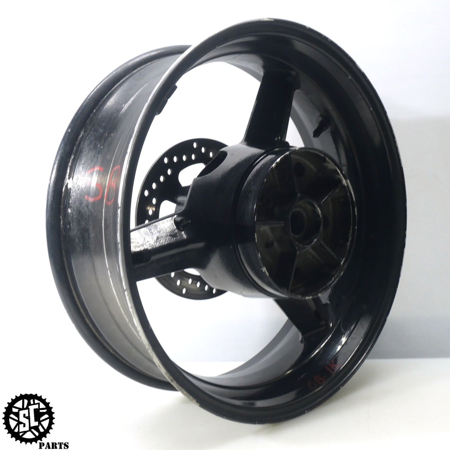 2001-2004 SUZUKI GSXR1000 REAR WHEEL RIM SB S54