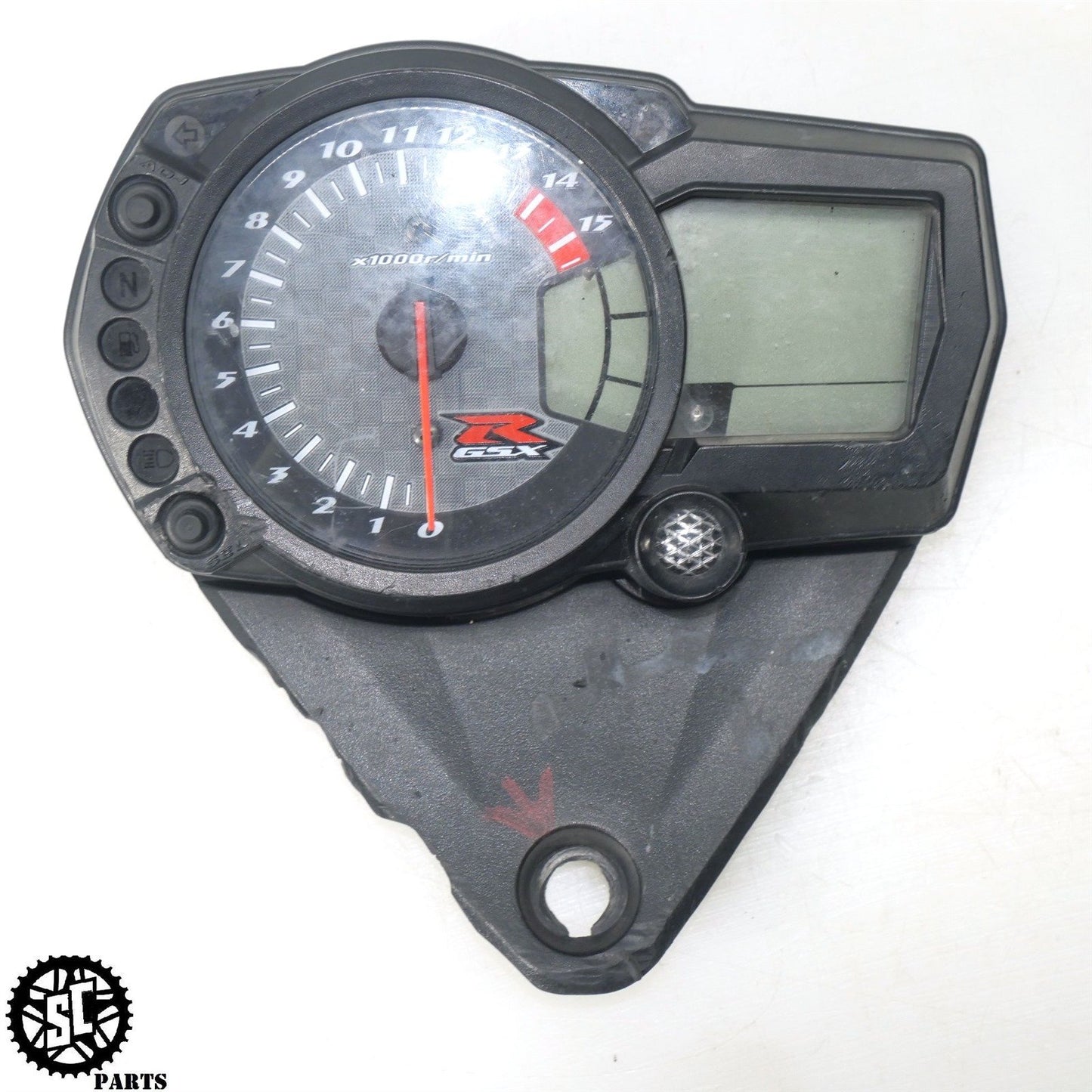 2007 2008 SUZUKI GSXR1000 SPEEDOMETER GAUGE CLUSTER 25K S54