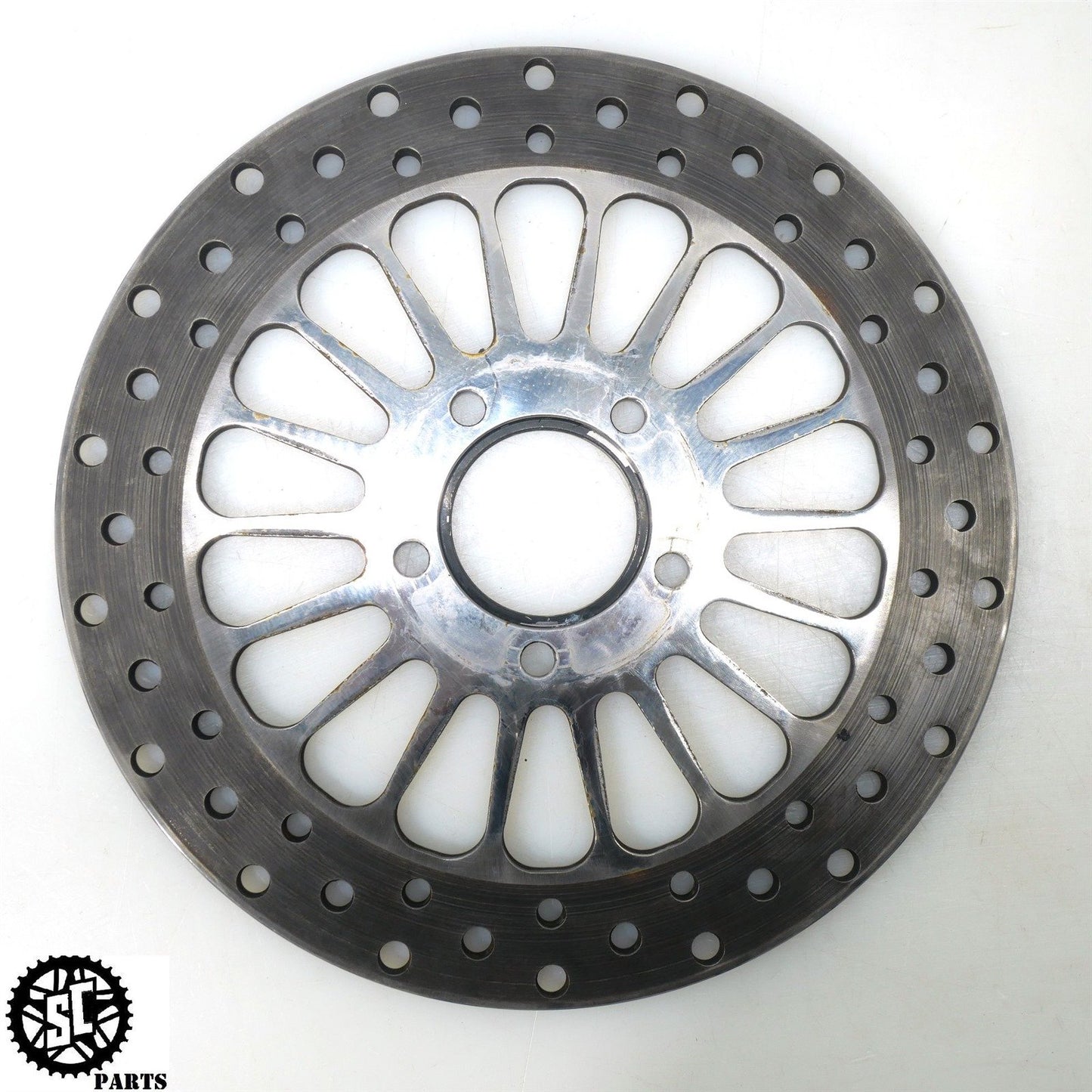 2004 HARLEY DAVIDSON DYNA FXDWGI FRONT BRAKE ROTOR CHROME 11.5 HD40