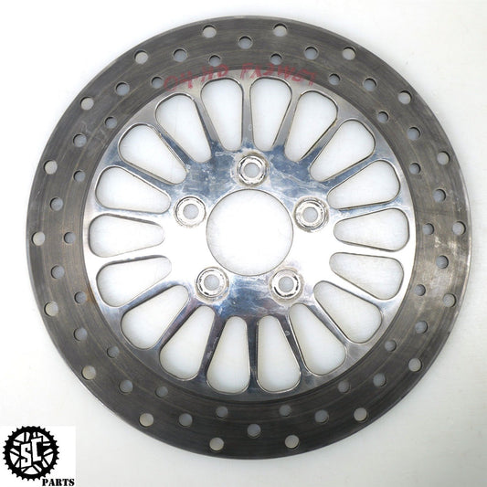 2004 HARLEY DAVIDSON DYNA FXDWGI FRONT BRAKE ROTOR CHROME 11.5 HD40