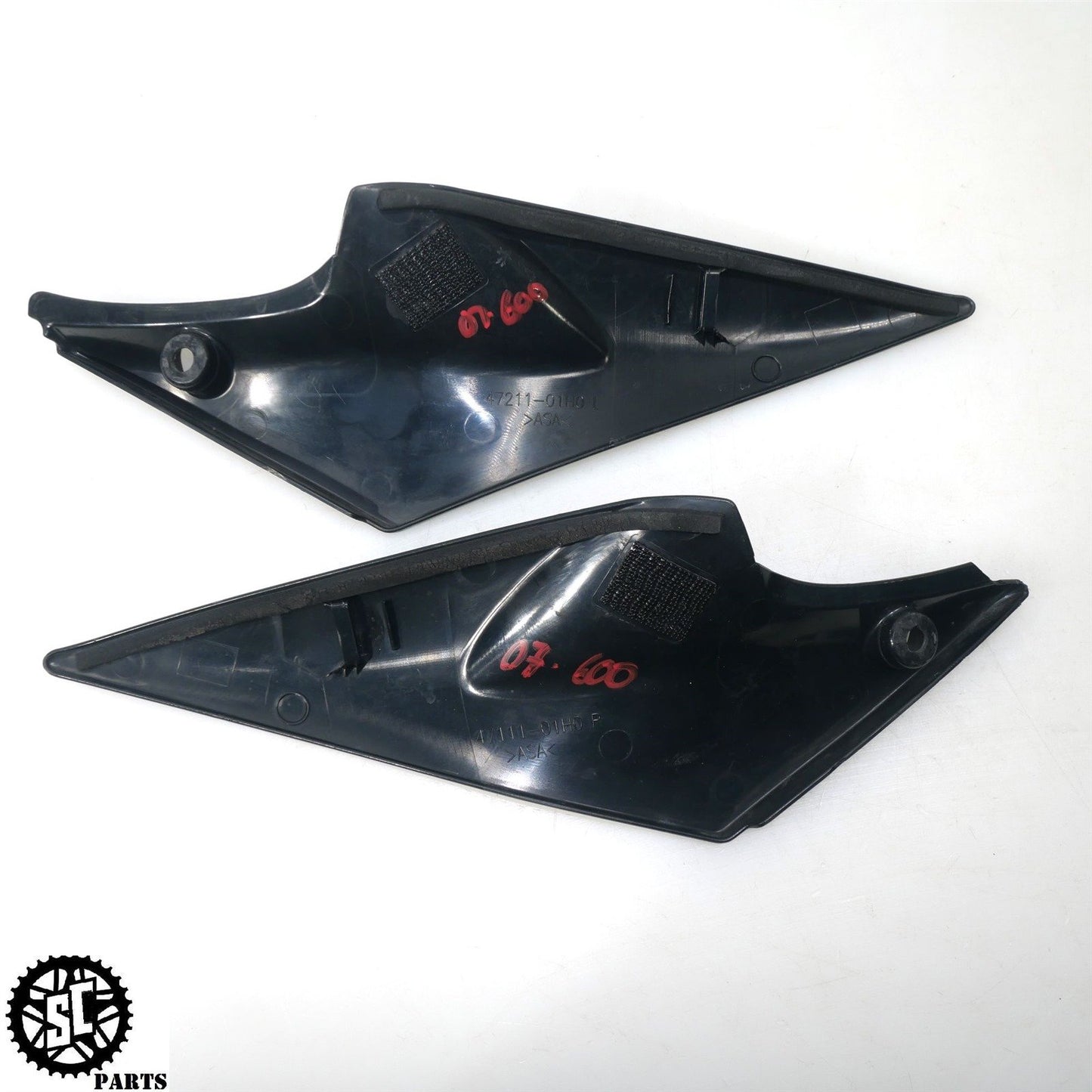 2006 2007 SUZUKI GSXR LEFT RIGHT TANK SEAT FAIRING S43