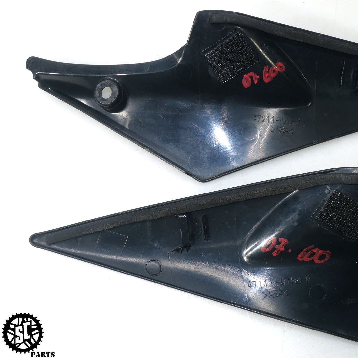 2006 2007 SUZUKI GSXR LEFT RIGHT TANK SEAT FAIRING S43