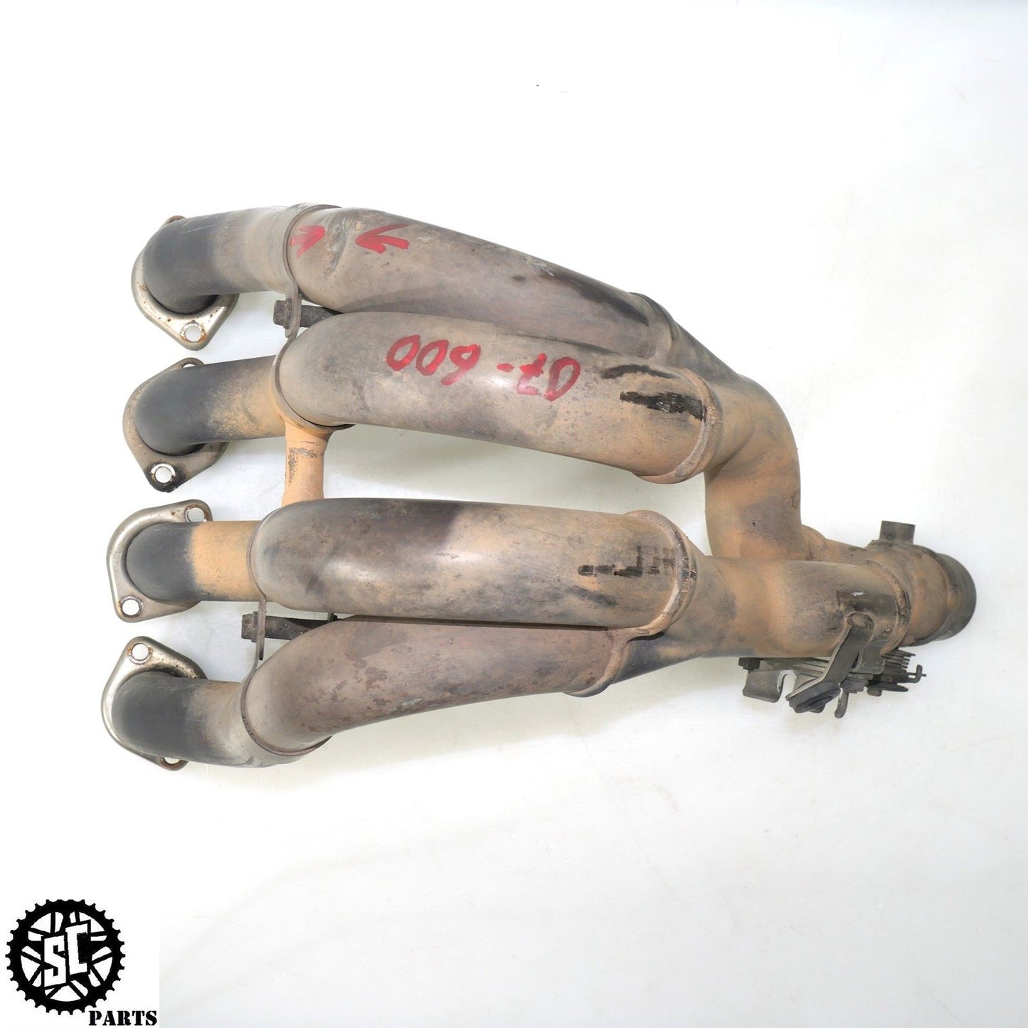 2006 2007 SUZUKI GSXR 600 EXHAUST HEADER S43