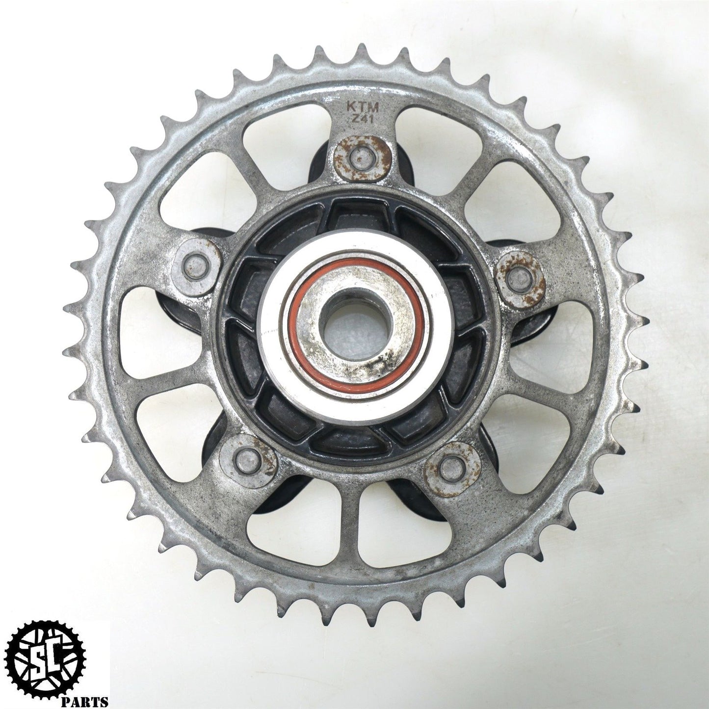 2010 KTM 990 SMT SUPERMOTO REAR SPROCKET HUB 41T KT01