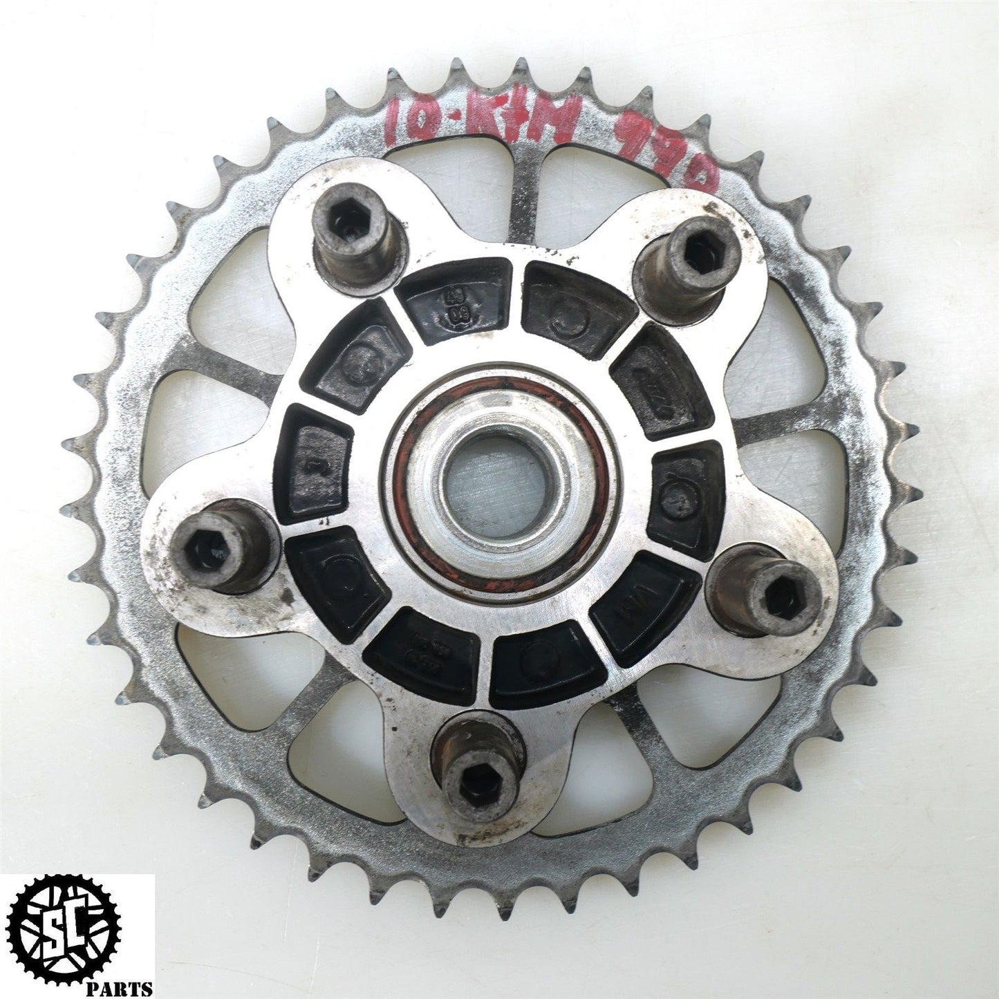 2010 KTM 990 SMT SUPERMOTO REAR SPROCKET HUB 41T KT01