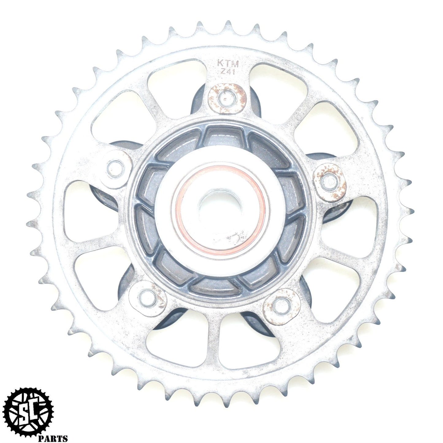 2010 KTM 990 SMT SUPERMOTO REAR SPROCKET HUB 41T KT01