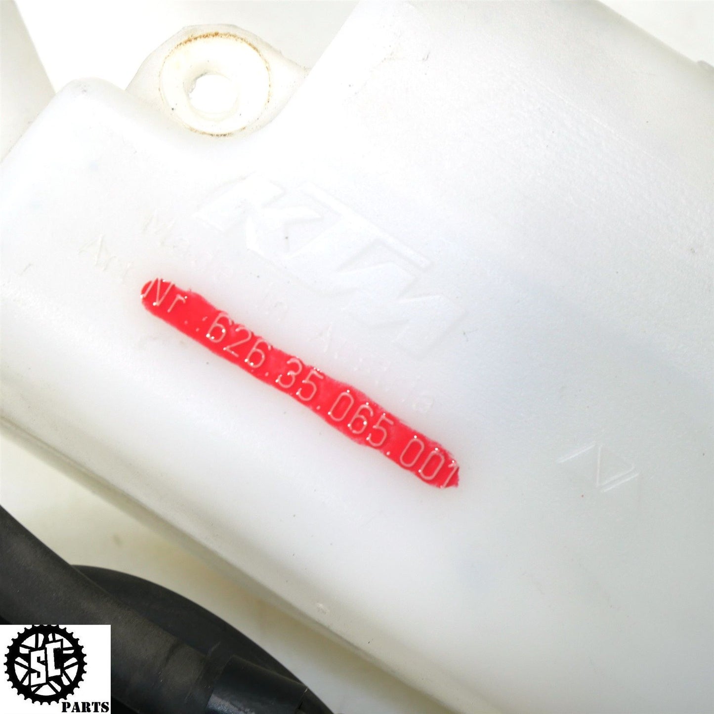 2010 KTM 990 SMT SUPERMOTO RADIATOR COOLANT OVERFLOW TANK KT01
