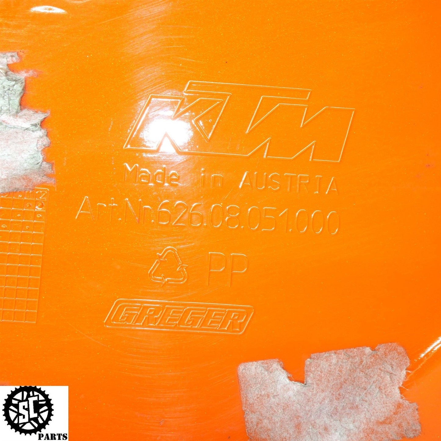 2010 KTM 990 SMT SUPERMOTO LEFT RIGHT SIDE FAIRING KT01