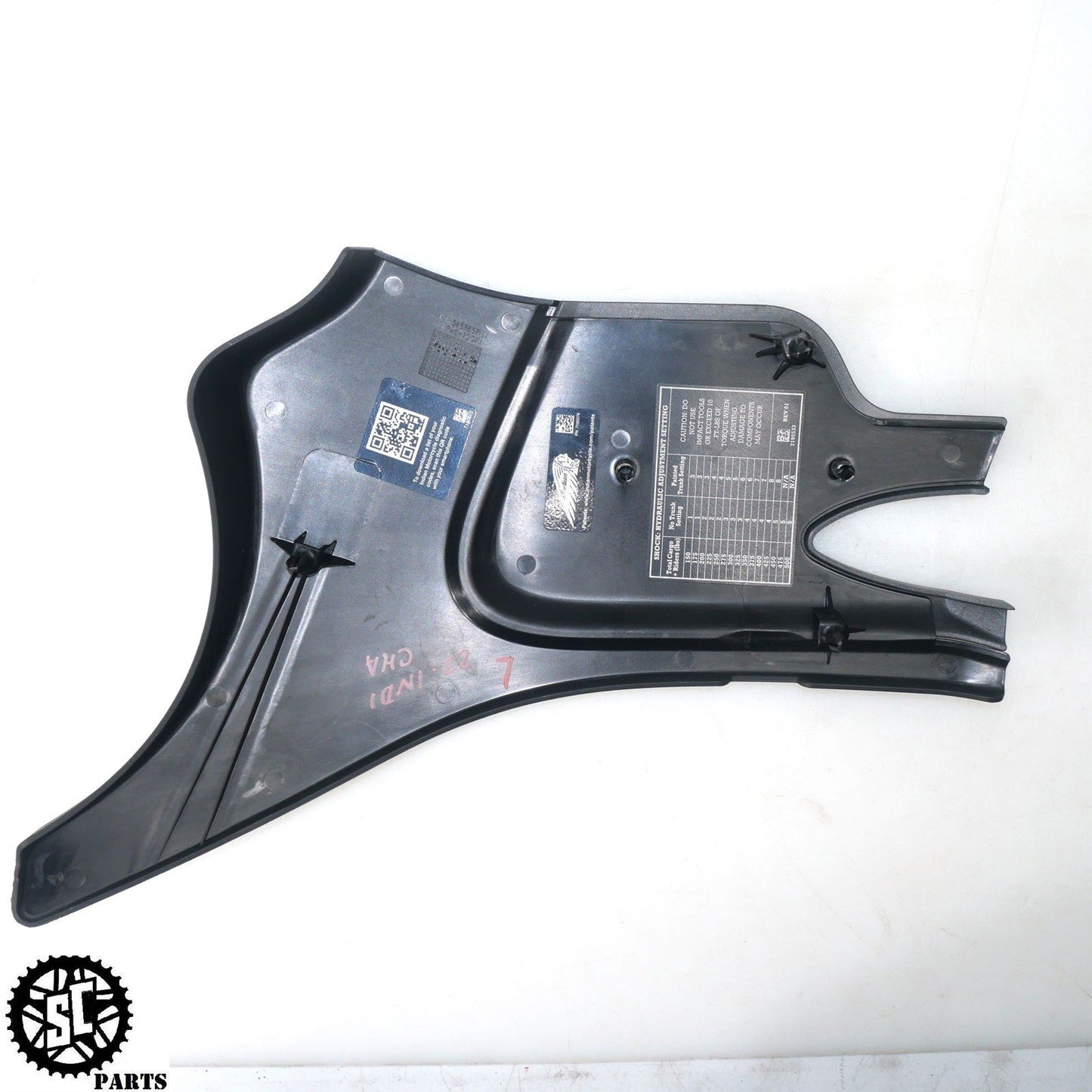 2022 INDIAN CHALLENGER UPPER LEFT SIDE PLASTIC FAIRING COVER HD48