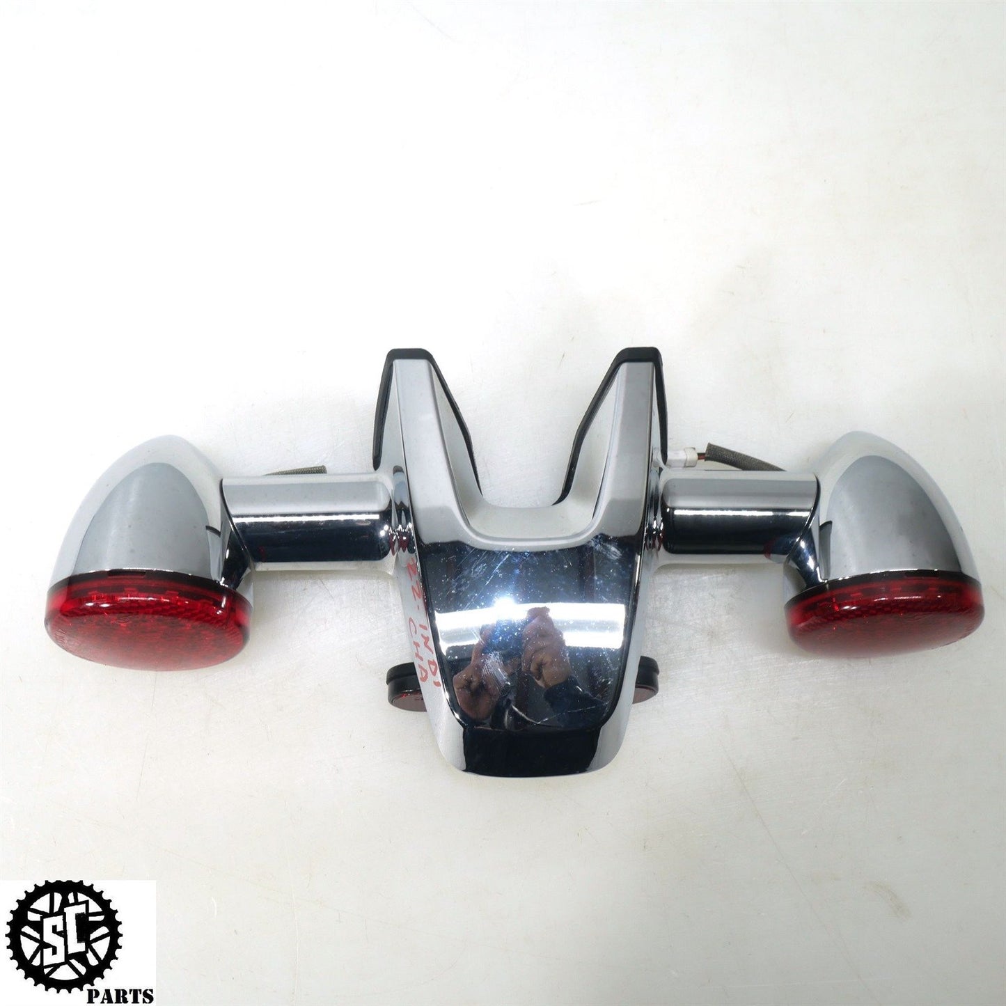 2022 INDIAN CHALLENGER REAR TURN SIGNAL TAIL LIGHT BAR CHROME HD48