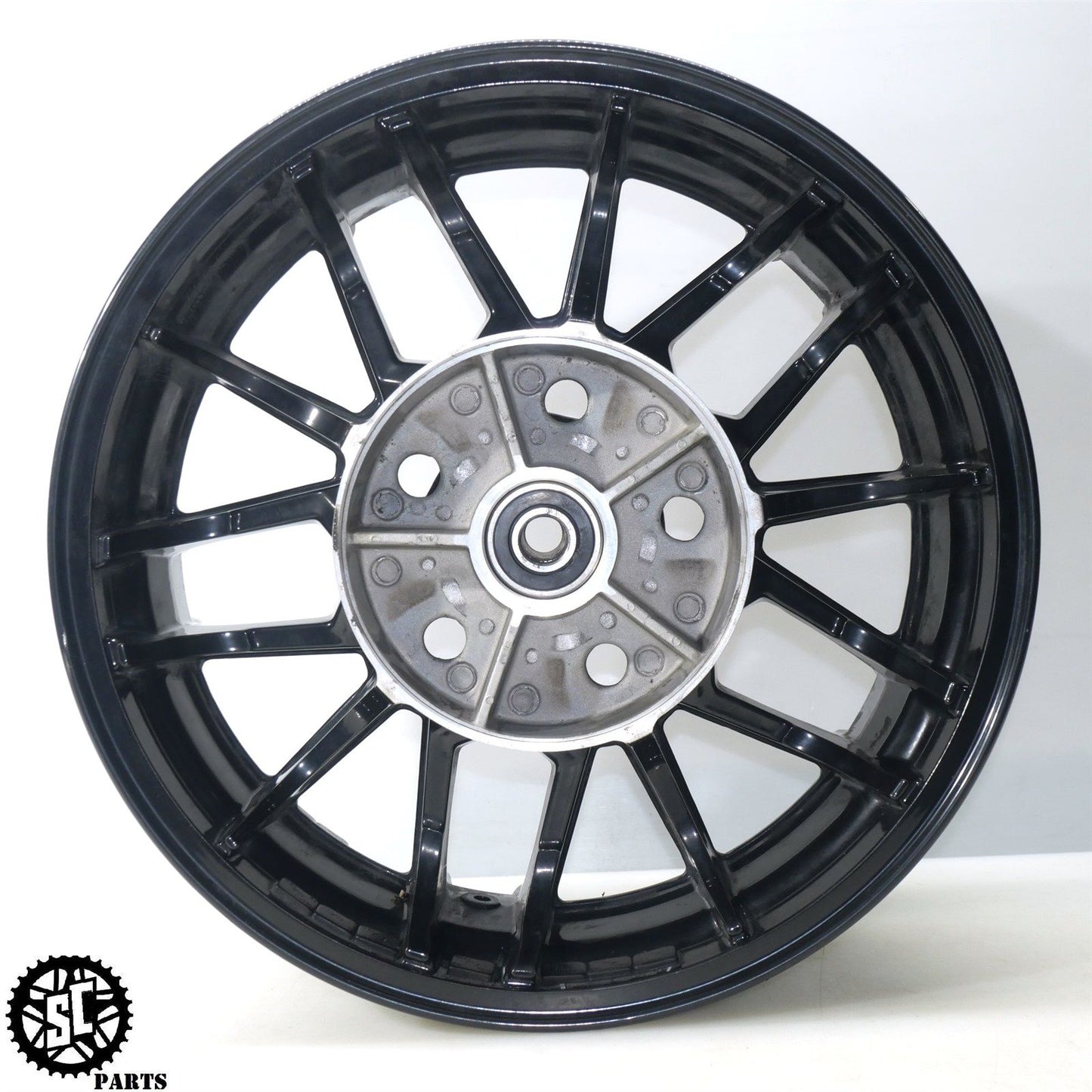 2022 INDIAN CHALLENGER REAR WHEEL RIM 16X5.0 BLACK STRAIGHT HD48