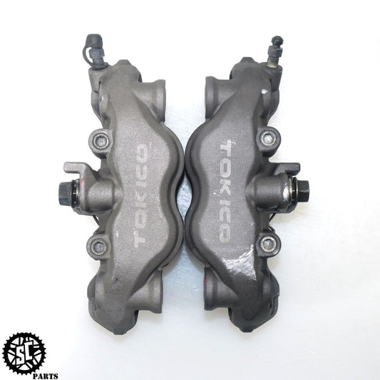 2005-2006 HONDA CBR 600RR FRONT BRAKE CALIPERS H25