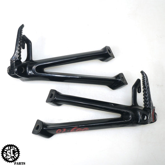 2006-2007 SUZUKI GSXR 600 REAR PASSENGER PEGS S18