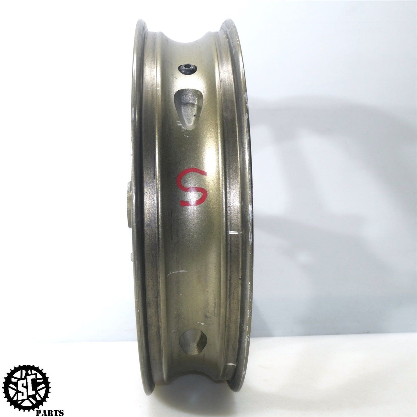 2007 2008 YAMAHA YZF R1 FRONT WHEEL RIM STRAIGHT Y05