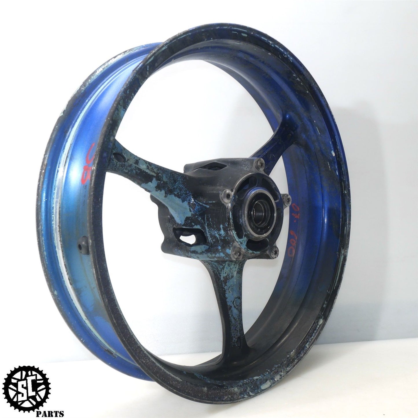 2006 2007 SUZUKI GSXR600 FRONT WHEEL SB S52