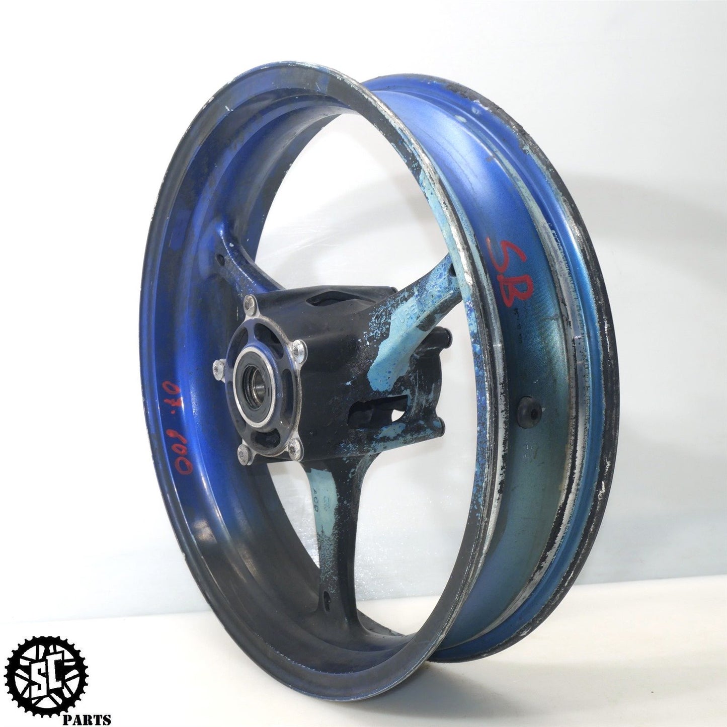 2006 2007 SUZUKI GSXR600 FRONT WHEEL SB S52