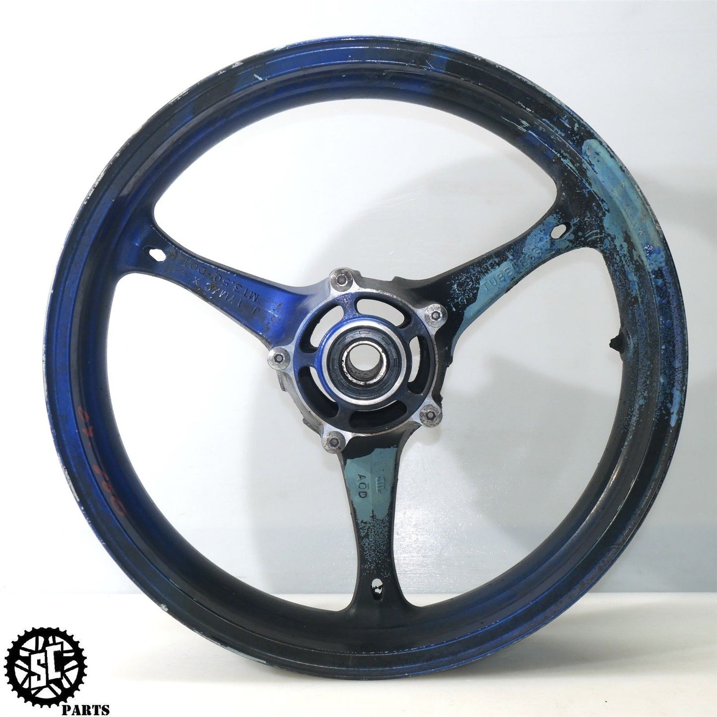 2006 2007 SUZUKI GSXR600 FRONT WHEEL SB S52