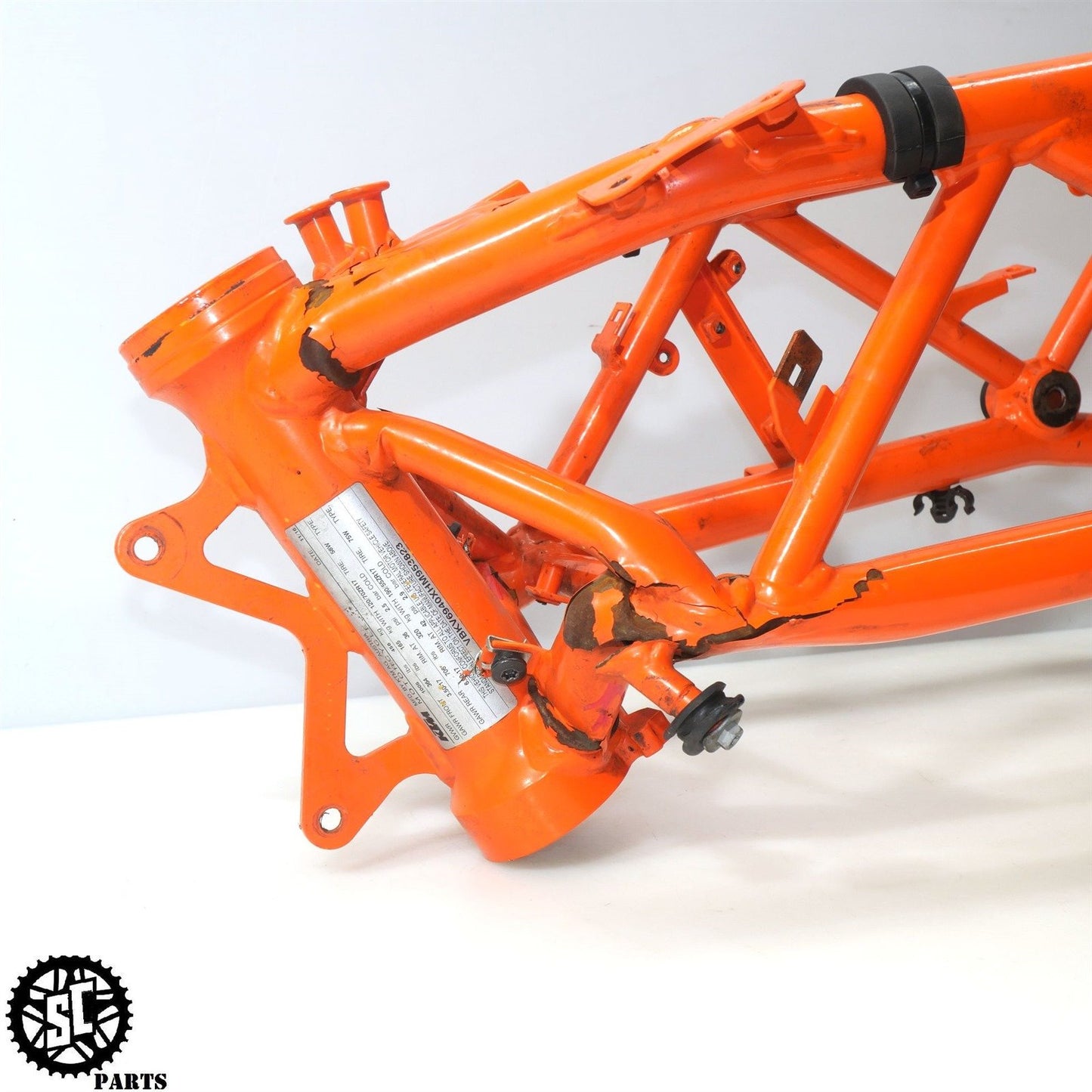 2017 KTM 1290 SUPER DUKE GT FRAME CHASSIS CL EZ M05