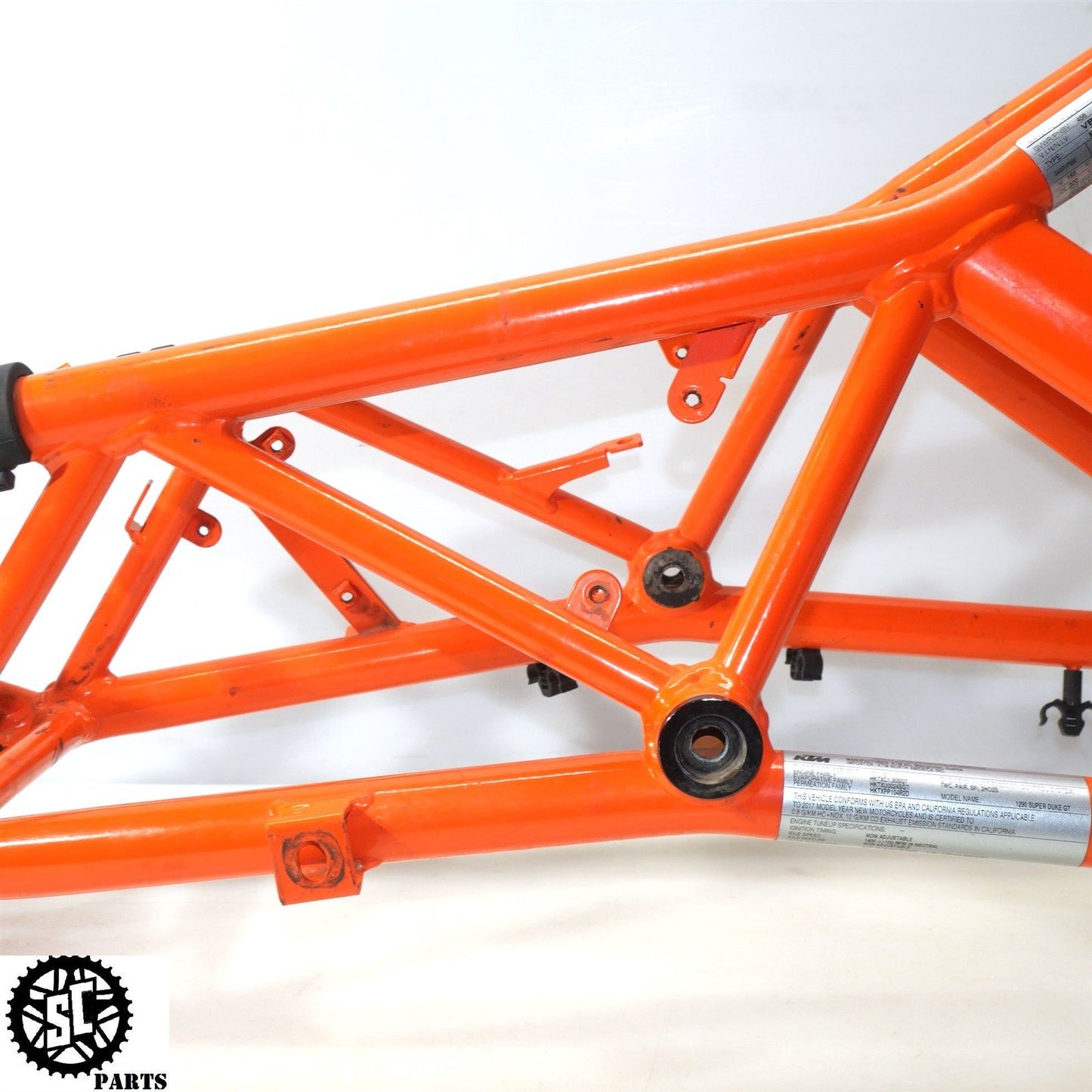 2017 KTM 1290 SUPER DUKE GT FRAME CHASSIS CL EZ M05