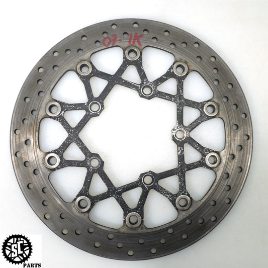 07 08 SUZUKI GSXR1000 FRONT BRAKE DISC ROTOR S59