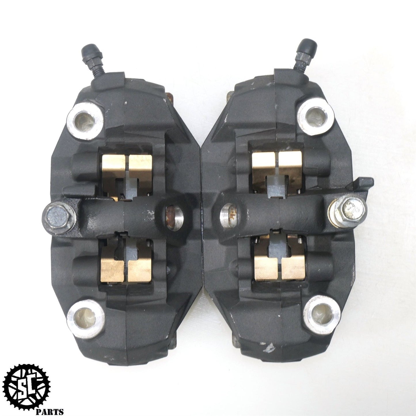 08 09 SUZUKI GSXR 600 1000 HAYABUSA FRONT BRAKE CALIPERS S76