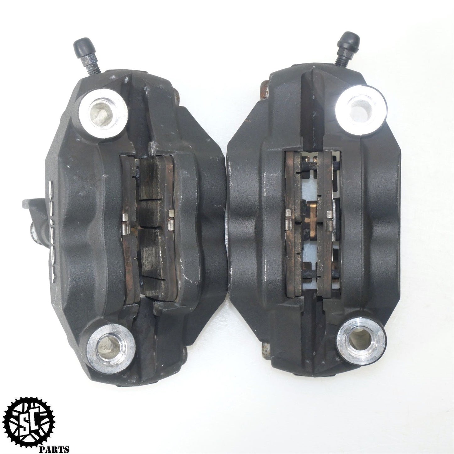 08 09 SUZUKI GSXR 600 1000 HAYABUSA FRONT BRAKE CALIPERS S76