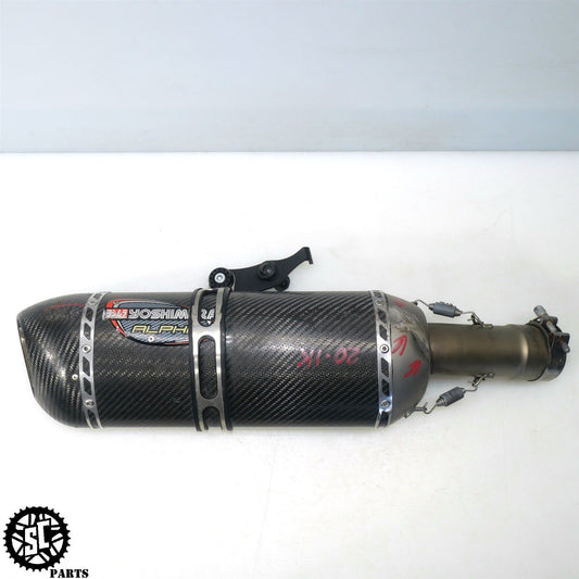 17-24 SUZUKI GSXR1000 YOSHIMURA SLIP-ON EXHAUST CARBON FIBER S77