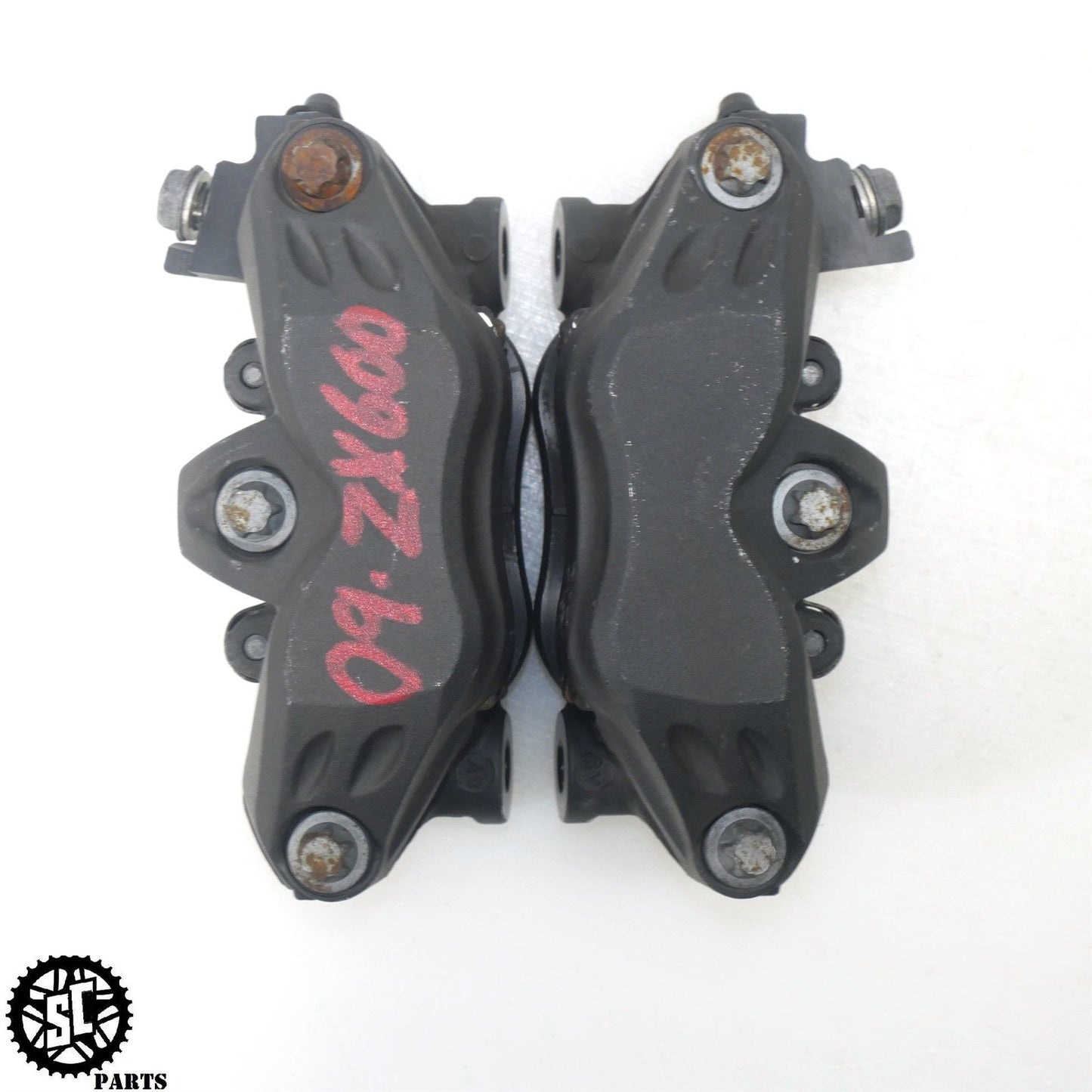 09-12 KAWASAKI NINJA ZX6R FRONT BRAKE CALIPERS K16