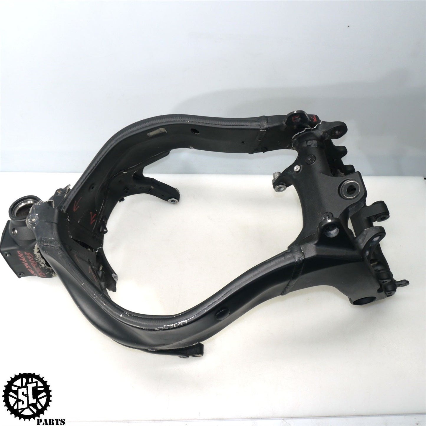 09-12 KAWASAKI NINJA ZX6R FRAME CHASSIS *BOS* K16