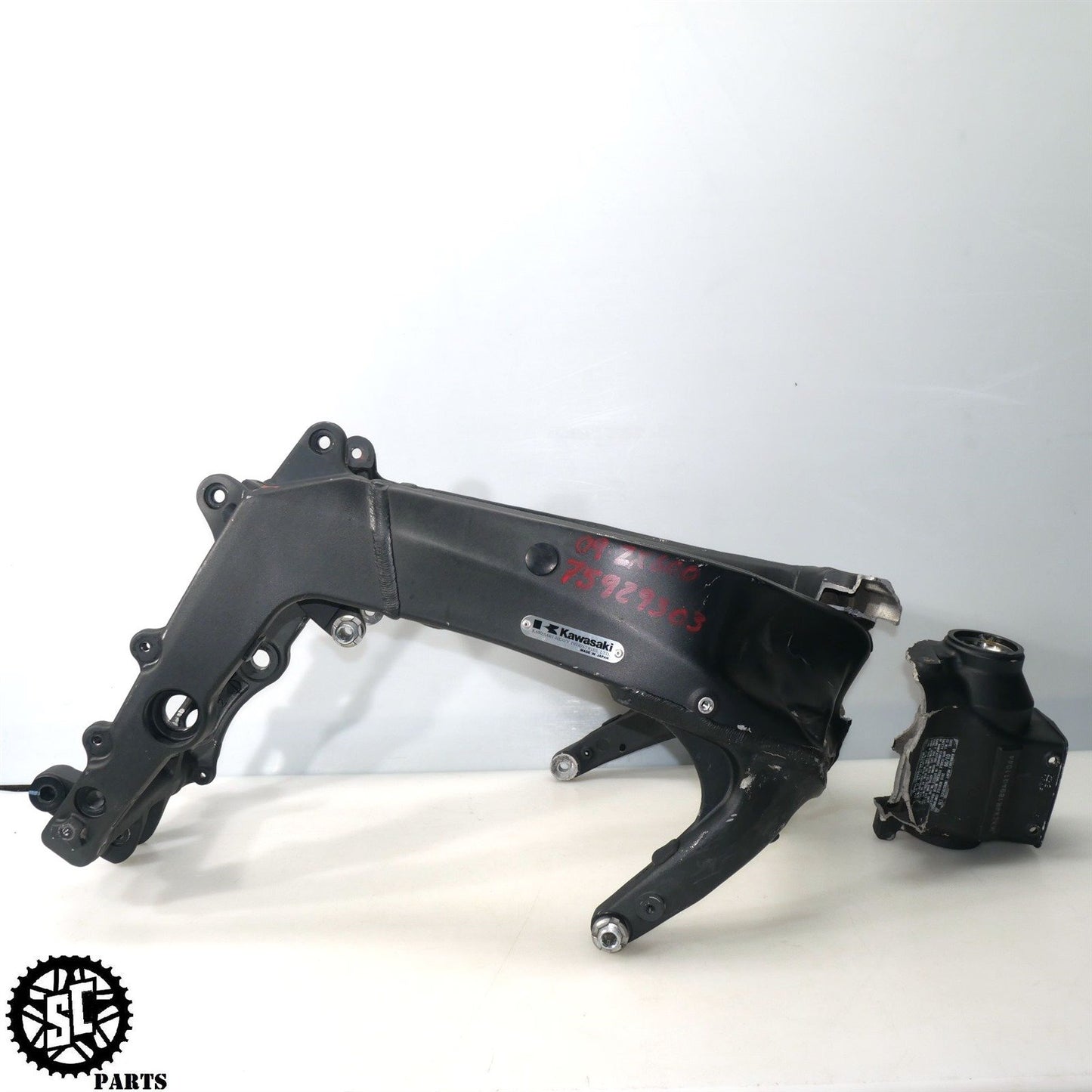 09-12 KAWASAKI NINJA ZX6R FRAME CHASSIS *BOS* K16