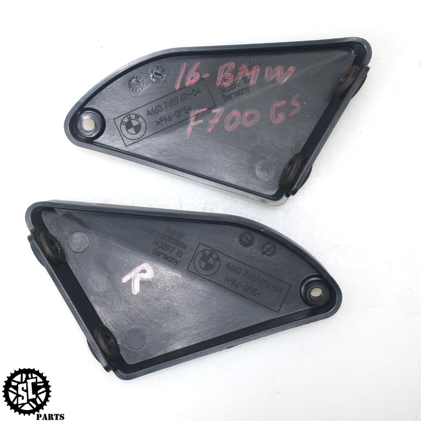 13-18 BMW F700 GS LEFT RIGHT FRAME COVER B34