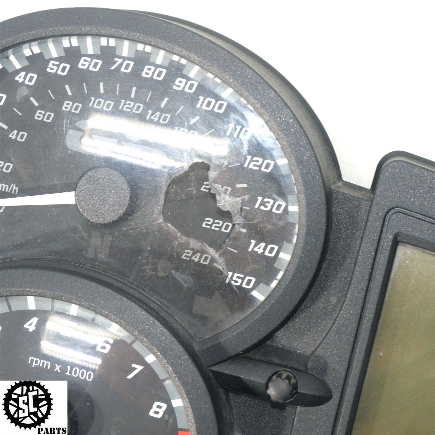 13-18 BMW F700 GS SPEEDOMETER GAUGE CLUSTER 7K B34