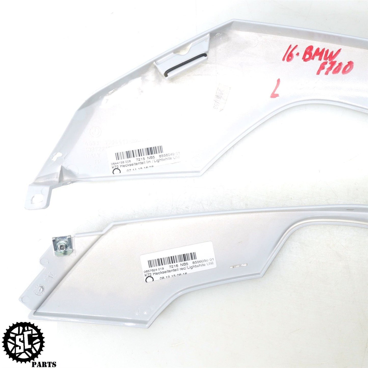 13-17 BMW F700 GS REAR TAIL FAIRING LEFT RIGHT B34