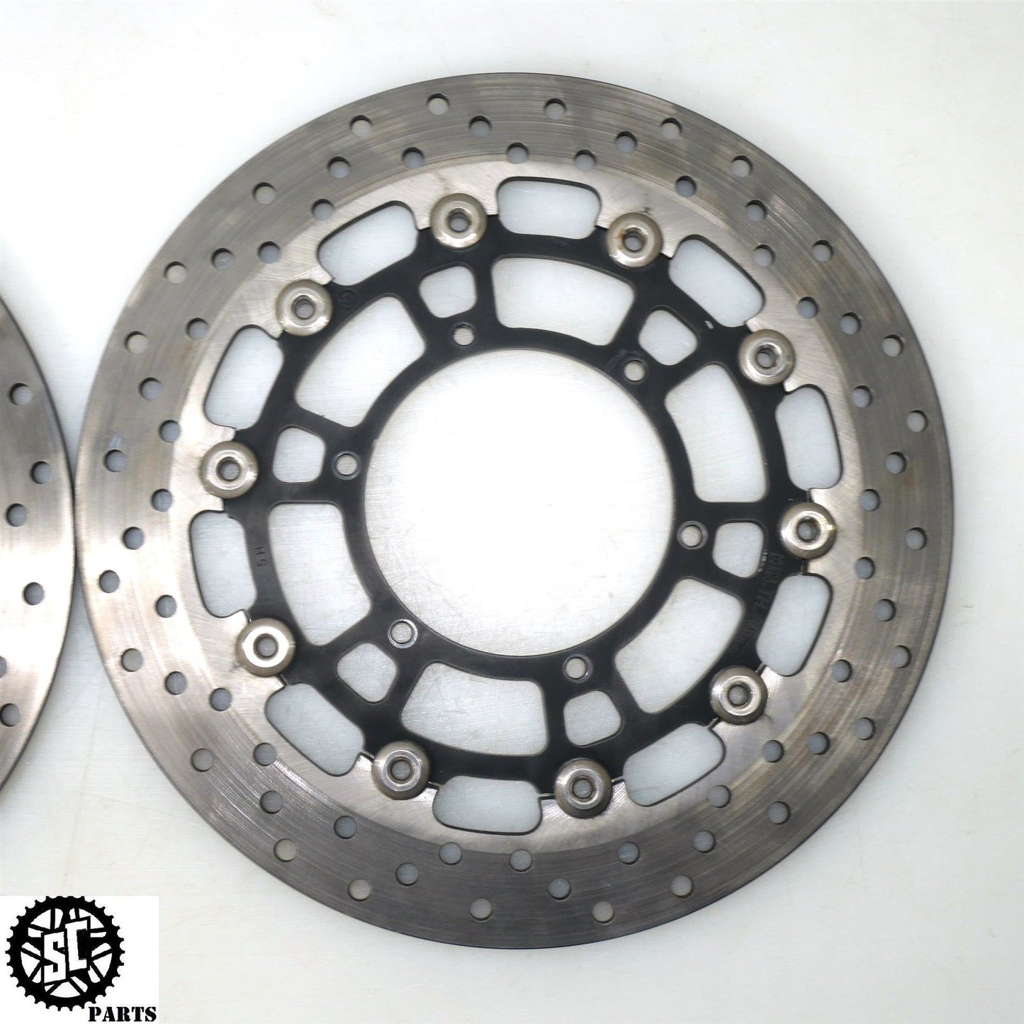 13-18 BMW F700 GS FRONT BRAKE DISC ROTORS B34